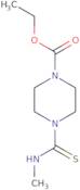 ethyl 4-((methylamino)thioxomethyl)piperazinecarboxylate