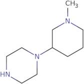 1-(1-Methylpiperidin-3-yl)piperazine