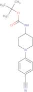 tert-Butyl N-[1-(4-cyanophenyl)piperidin-4-yl]carbamate