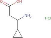 (3S)-3-Amino-3-cyclopropylpropanoic acid hydrochloride