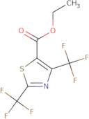 2,4-Bis-trifluoromethyl-thiazole-5-carboxylic acid ethyl ester