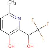 3-Hydroxy-2-(1-hydroxy-2,2,2-trifluoroethyl)-6-methylpyridine