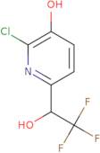 2-chloro-6-(2,2,2-trifluoro-1-hydroxyethyl)pyridin-3-ol