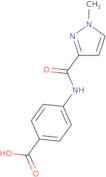 4-(1-Methyl-1H-pyrazole-3-amido)benzoic acid