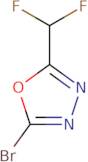 2-Bromo-5-(difluoromethyl)-1,3,4-oxadiazole