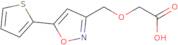 2-((5-(Thiophen-2-yl)isoxazol-3-yl)methoxy)acetic acid