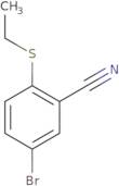 5-Bromo-2-(ethylsulfanyl)benzonitrile