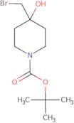 tert-Butyl 4-(bromomethyl)-4-hydroxypiperidine-1-carboxylate