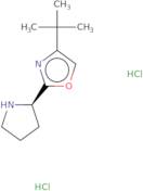 4-tert-Butyl-2-[(2R)-pyrrolidin-2-yl]-1,3-oxazole dihydrochloride