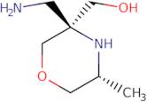 [(3S,5R)-3-(Aminomethyl)-5-methylmorpholin-3-yl]methanol