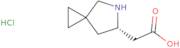 2-[(6S)-5-Azaspiro[2.4]heptan-6-yl]acetic acid hydrochloride