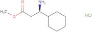 Methyl (3R)-3-amino-3-cyclohexylpropanoate hydrochloride