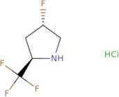 (2R,4S)-4-Fluoro-2-(trifluoromethyl)pyrrolidine hydrochloride