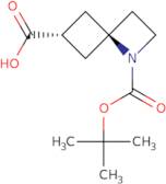 rac-(4R,6R)-1-[(tert-Butoxy)carbonyl]-1-azaspiro[3.3]heptane-6-carboxylic acid