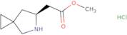 Methyl 2-[(6S)-5-azaspiro[2.4]heptan-6-yl]acetate hydrochloride