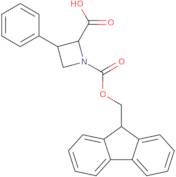 (2R,3R)-1-{[(9H-Fluoren-9-yl)methoxy]carbonyl}-3-phenylazetidine-2-carboxylic acid