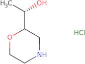 (1S)-1-(Morpholin-2-yl)ethan-1-ol hydrochloride