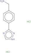 [4-(1H-1,2,4-Triazol-3-yl)phenyl]methanamine dihydrochloride