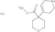 Methyl 4-(1,2,3,6-tetrahydropyridin-4-yl)oxane-4-carboxylate hydrochloride