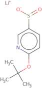 6-(tert-butoxy)pyridine-3-sulfinate lithium