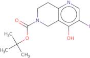 tert-Butyl 4-hydroxy-3-iodo-5,6,7,8-tetrahydro-1,6-naphthyridine-6-carboxylate