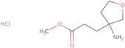 Methyl 3-(3-aminooxolan-3-yl)propanoate hydrochloride