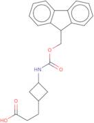 3-[3-({[(9H-Fluoren-9-yl)methoxy]carbonyl}amino)cyclobutyl]propanoic acid