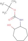 rac-tert-Butyl N-[(1R,2R)-2-hydroxycycloheptyl]carbamate