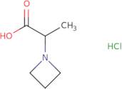 2-(Azetidin-1-yl)propanoic acid hydrochloride