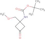 tert-Butyl N-[1-(methoxymethyl)-3-oxocyclobutyl]carbamate