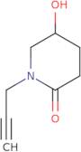 5-Hydroxy-1-(prop-2-yn-1-yl)piperidin-2-one