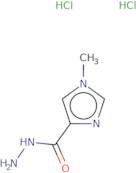 1-Methyl-1H-imidazole-4-carbohydrazide dihydrochloride