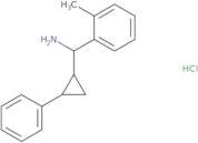 (2-Methylphenyl)(2-phenylcyclopropyl)methanamine hydrochloride