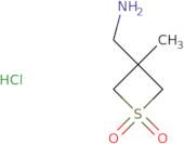 3-(Aminomethyl)-3-methyl-1λ⁶-thietane-1,1-dione hydrochloride