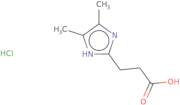 3-(4,5-Dimethyl-1H-imidazol-2-yl)propanoic acid hydrochloride