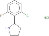 2-(2-Chloro-6-fluorophenyl)pyrrolidine hydrochloride