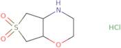 rac-(4aR,7aS)-Hexahydro-2H-6λ6-thieno[3,4-b][1,4]oxazine-6,6-dione hydrochloride