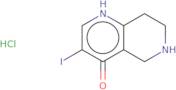 3-Iodo-1,4,5,6,7,8-hexahydro-1,6-naphthyridin-4-one hydrochloride