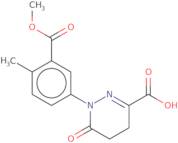 1-[3-(Methoxycarbonyl)-4-methylphenyl]-6-oxo-1,4,5,6-tetrahydropyridazine-3-carboxylic acid