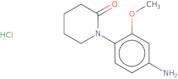 1-(4-Amino-2-methoxyphenyl)piperidin-2-one hydrochloride