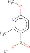 6-methoxy-2-methylpyridine-3-sulfinate lithium