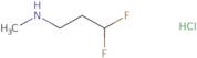 (3,3-Difluoropropyl)(methyl)amine hydrochloride