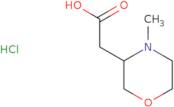 (4-Methyl-3-morpholinyl)acetic acid hydrochloride