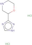 2-(1H-1,2,4-Triazol-3-yl)morpholine dihydrochloride