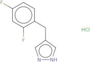 4-[(2,4-Difluorophenyl)methyl]-1H-pyrazole hydrochloride