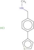 Methyl({[4-(thiophen-3-yl)phenyl]methyl})amine hydrochloride