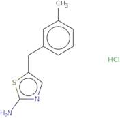 5-[(3-Methylphenyl)methyl]-1,3-thiazol-2-amine hydrochloride