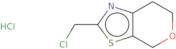 2-(Chloromethyl)-4H,6H,7H-pyrano[4,3-d][1,3]thiazole hydrochloride