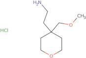 2-[4-(Methoxymethyl)oxan-4-yl]ethan-1-amine hydrochloride