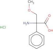 2-Amino-3-methoxy-2-phenylpropanoic acid hydrochloride